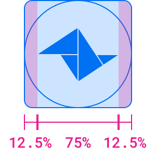 Clear Space Icon round
